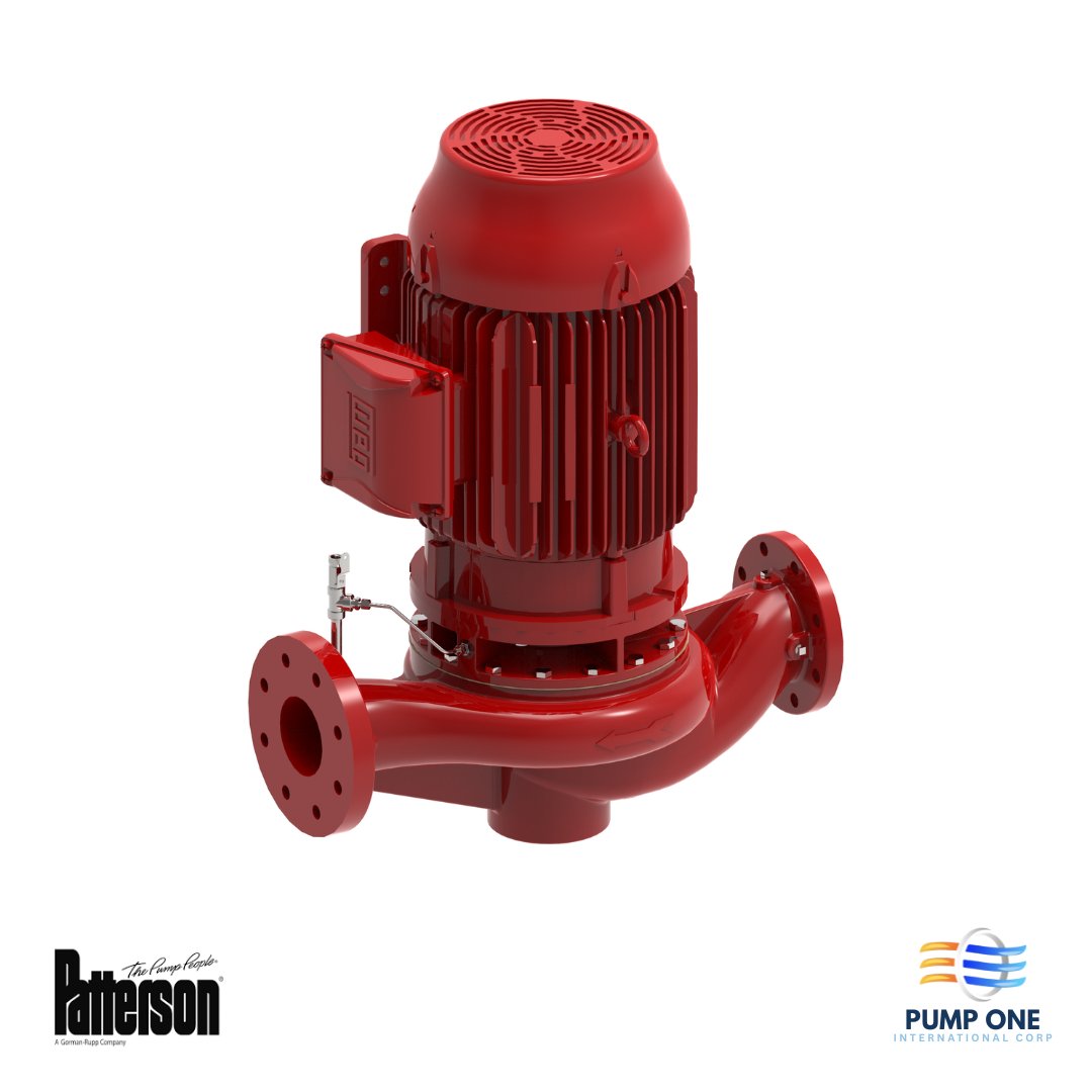 Patterson Close-Coupled Vertical In-Line HVAC Pumps