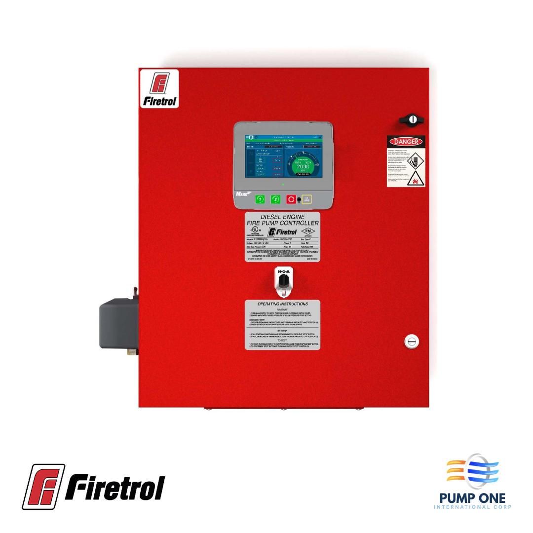 Firetrol FTA1100J Diesel Engine Fire Pump Controller