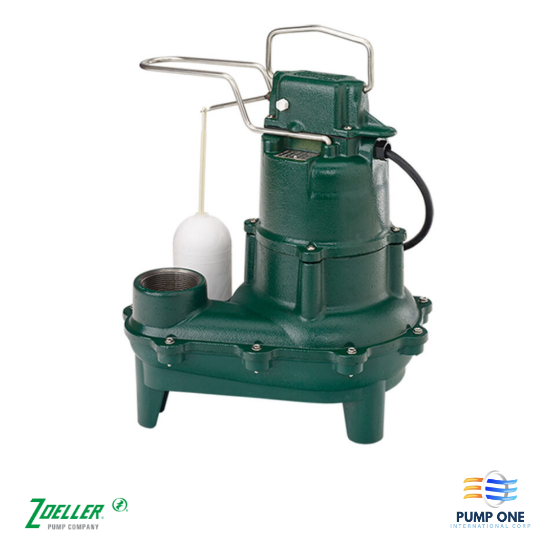 Zoeller M264 Sewage Pump with 9′ Cord