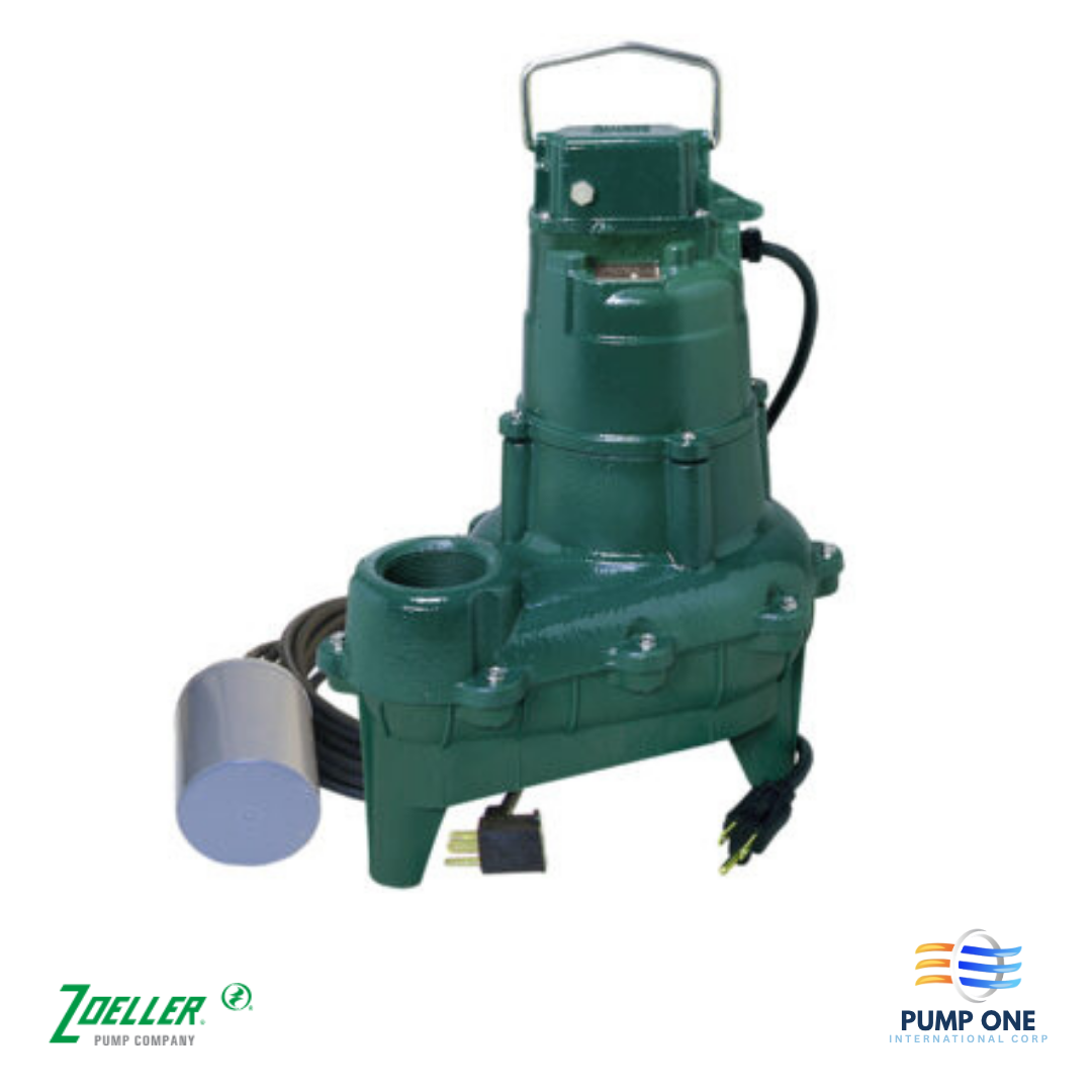 Zoeller BN264 Sewage Pump with 15′ Cord and Switch