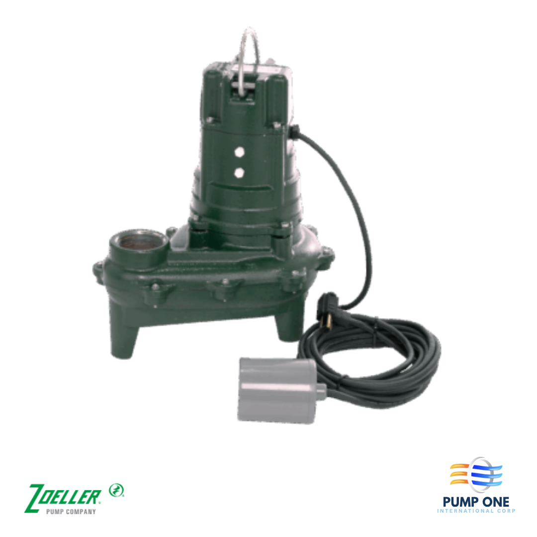 Zoeller BN266 Sewage Pump with 15′ Cord and Switch