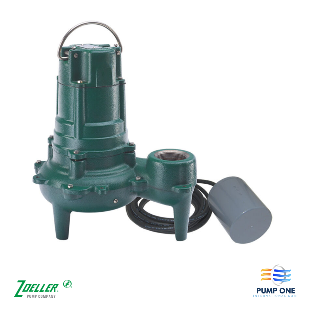 Zoeller BN267 Sewage Pump with 15′ Cord and Switch