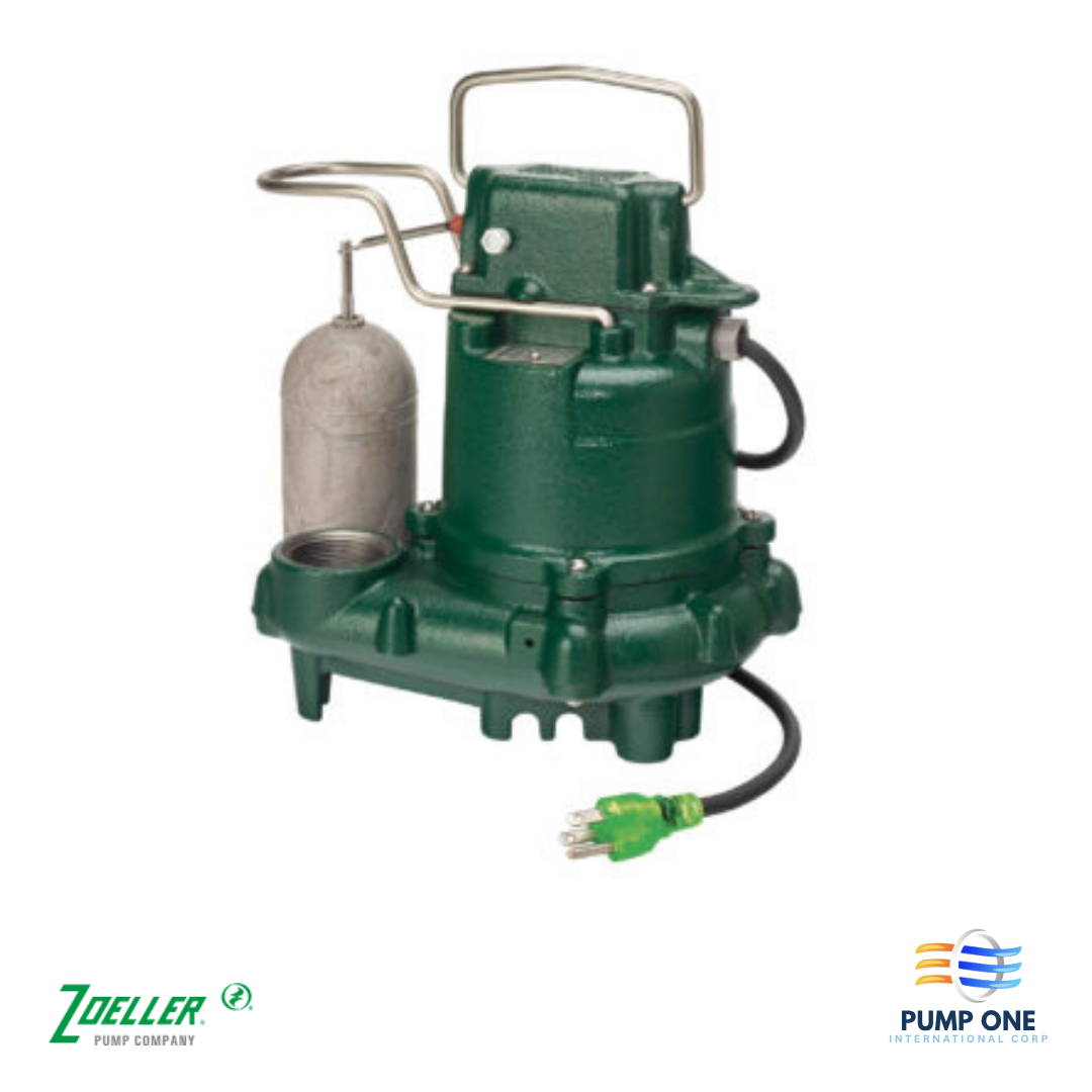 Zoeller M63 Sump Pump with LED Plug, 15′ Cord