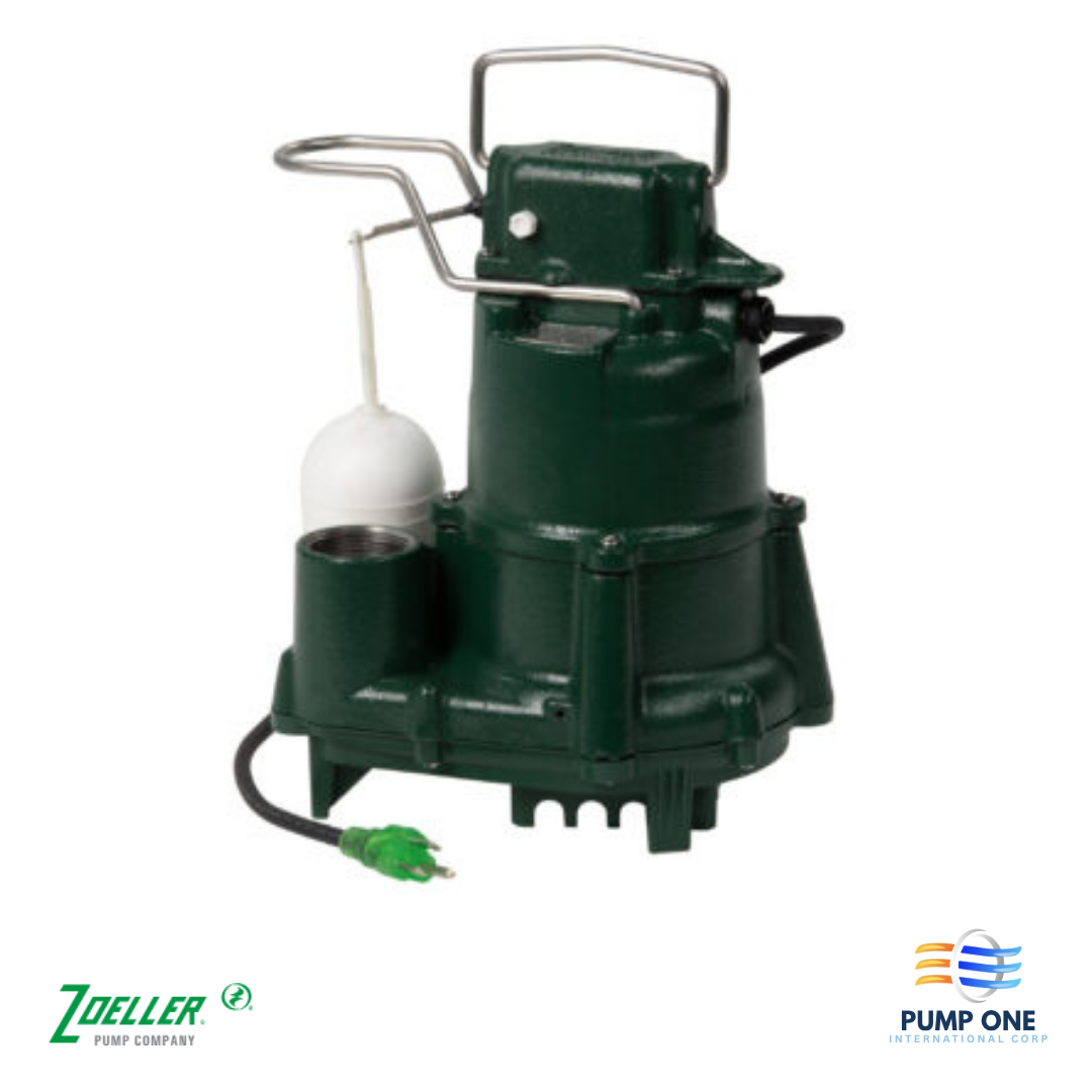 Zoeller M98 Sump Pump with LED Plug and 9′ Cord